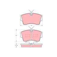 TRW Brake Pads GDB339 - Brake Pads