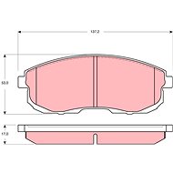 TRW Brake Pads GDB3390 - Brake Pads