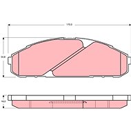 TRW Brake Pads GDB3394 - Brake Pads