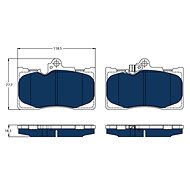 TRW Brake Pads GDB3398BTE - Brake Pads