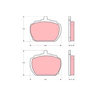 TRW Brake Pads GDB340 - Brake Pads