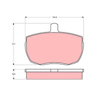 TRW Brake Pads GDB341 - Brake Pads
