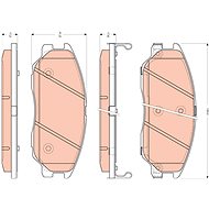 TRW Brake Pads GDB3412 - Brake Pads