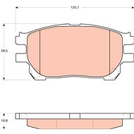 TRW Brake Pads GDB3414 - Brake Pads