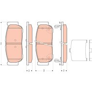 TRW Brake Pads GDB3417 - Brake Pads