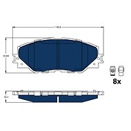 TRW Brake Pads GDB3424BTE - Brake Pads