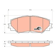 TRW Brzdové destičky GDB3425 - Brake Pads