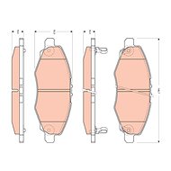 TRW Brake Pads GDB3427 - Brake Pads