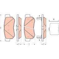 TRW Brake Pads GDB3432 - Brake Pads