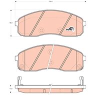 TRW Brake Pads GDB3433 - Brake Pads
