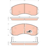 TRW Brake Pads GDB3434 - Brake Pads