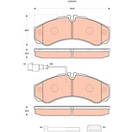 TRW Brake Pads GDB3440 - Brake Pads