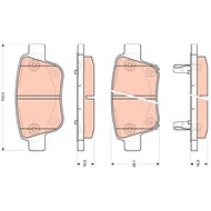 TRW Brake Pads GDB3456 - Brake Pads