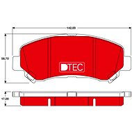 TRW Brzdové destičky GDB3467DTE - Brake Pads