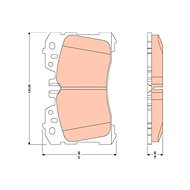 TRW Brake Pads GDB3473 - Brake Pads