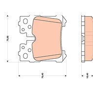 TRW Brake Pads GDB3475 - Brake Pads