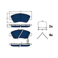 TRW Brake Pads GDB3478BTE - Brake Pads