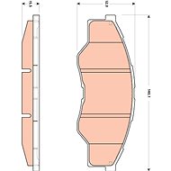 TRW Brake Pads GDB3500 - Brake Pads
