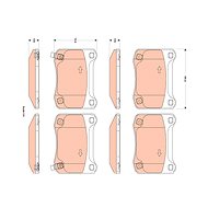 TRW Brake Pads GDB3504 - Brake Pads