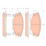 TRW Brake Pads GDB3511 - Brake Pads