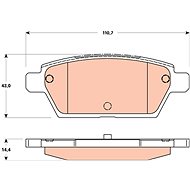 TRW Brake Pads GDB3517 - Brake Pads