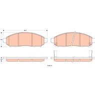 TRW Brake Pads GDB3520 - Brake Pads