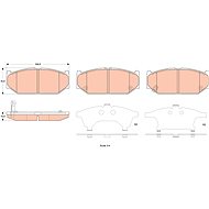 TRW Brake Pads GDB3522 - Brake Pads