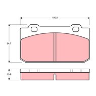 TRW Brake Pads GDB353 - Brake Pads