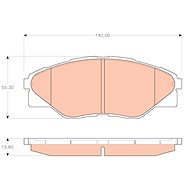 TRW Brake Pads GDB3532 - Brake Pads