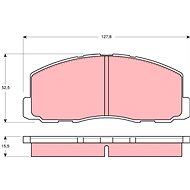 TRW Brake Pads GDB355 - Brake Pads