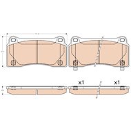 TRW Brake Pads GDB3573 - Brake Pads