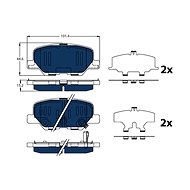 TRW Brake Pads GDB3583BTE - Brake Pads