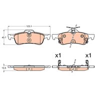 TRW Brake Pads GDB3588 - Brake Pads