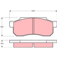 TRW Brake Pads GDB361 - Brake Pads