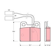 TRW Brake Pads GDB363 - Brake Pads