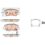 TRW Brake Pads GDB3646 - Brake Pads