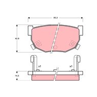 TRW Brake Pads GDB368 - Brake Pads