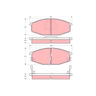 TRW Brake Pads GDB369 - Brake Pads