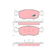 TRW Brzdové destičky GDB371 - Brake Pads