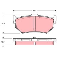 TRW Brake Pads GDB372 - Brake Pads