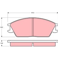 TRW Brake Pads GDB373 - Brake Pads