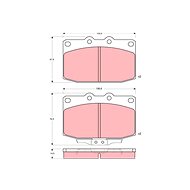 TRW Brake Pads GDB377 - Brake Pads