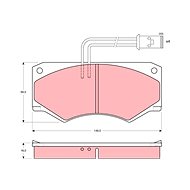 TRW Brake Pads GDB390 - Brake Pads