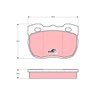 TRW Brake Pads GDB394 - Brake Pads