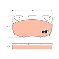 TRW Brake Pads GDB395 - Brake Pads