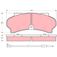 TRW Brake Pads GDB397 - Brake Pads