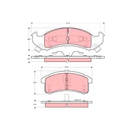 TRW Brake Pads GDB4000 - Brake Pads