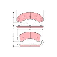 TRW Brake Pads GDB4004 - Brake Pads