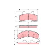TRW Brake Pads GDB4005 - Brake Pads