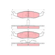 TRW Brake Pads GDB4006 - Brake Pads
